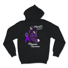 Load image into Gallery viewer, Migraine Awareness Not Just A Headache Purple Ribbon Warrior