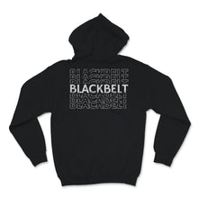 Load image into Gallery viewer, Black Belt Taekwondo Karate Martial Arts Distressed Vintage Style