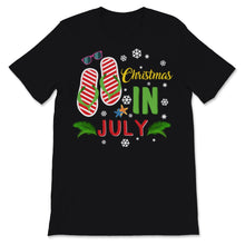 Load image into Gallery viewer, Christmas In July Beach Flip Flops Sunglasses Sun Summer Celebration
