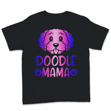 Load image into Gallery viewer, Womens Doodle Mama Shirt Cute Gift for Goldendoodle Dog Mom Fur Mama