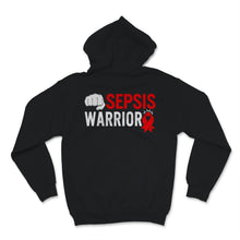 Load image into Gallery viewer, Sepsis Warrior Red Ribbon Awareness Faith Warrior Support Warrior Gift