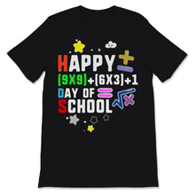Load image into Gallery viewer, Math Formula Happy 100 Days Of School Shirt Virtual Teacher Distance