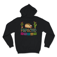 Load image into Gallery viewer, Mens Papacito Mexican Taco Cactus Sombrero Cinco de Mayo Gift for Dad