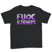 Load image into Gallery viewer, Dementia Awareness Shirt, Fuck Alzheimer's, Alzheimer's Warrior
