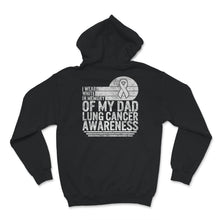 Load image into Gallery viewer, I Wear White In Memory Of My Dad, Lung Cancer Awareness Shirt, Father