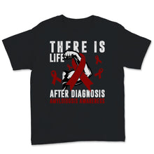 Load image into Gallery viewer, Amyloidosis Awareness There Is Life After Diagnosis Red Burgundy