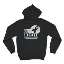 Load image into Gallery viewer, His Fight Is My Fight, Lung Cancer Awareness Shirt, Lung Cancer White