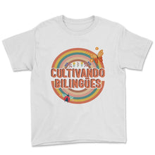 Load image into Gallery viewer, Bilingual Teacher Shirt, Cultivando Bilingues, Maestra Bilingue,