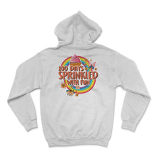 Load image into Gallery viewer, 100 Days Sprinkled With Fun, Funny 100 days Of School Cupcake Tee,
