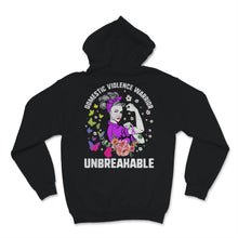 Load image into Gallery viewer, Domestic Violence Warrior Unbreakable Awareness Purple Ribbon Warrior