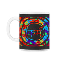 Load image into Gallery viewer, Karma Shirt, Karma In Hindi Tee, Sanskrit Karma Indian Quotes - 11oz Mug - Black on White