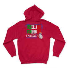 Load image into Gallery viewer, 4th Of July Shirt, Relax Gringo I'm Legal Funny Independence Day - Hoodie - Red