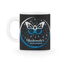 Load image into Gallery viewer, Hashimoto's Disease Awareness, Hashimoto Thyroid Disease Ribbon Shirt - 11oz Mug - Black on White