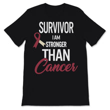 Load image into Gallery viewer, Throat Cancer Survivor I Am Stronger Than Cancer Oral Head Neck