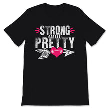 Load image into Gallery viewer, Strong And Pretty Shirt Hippie Beautiful Strong Woman Funny Gym