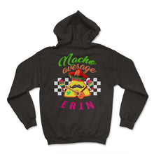 Load image into Gallery viewer, Cinco De Mayo Shirt, Nacho Average Erin Nacho Sombrero Mustache - Hoodie - Black