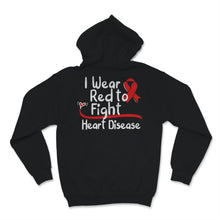 Load image into Gallery viewer, I Wear Red-To Fight Heart Disease Awareness Ribbon CHD Mom National