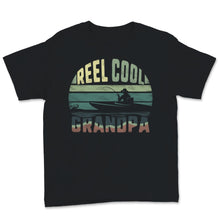 Load image into Gallery viewer, Fishing Reel Cool Grandpa Vintage Sunset Father's Day Gift for Papa