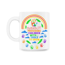 Load image into Gallery viewer, Pediatric Occupational Therapy Shirt, Providing Children OT Gift, - 11oz Mug - White