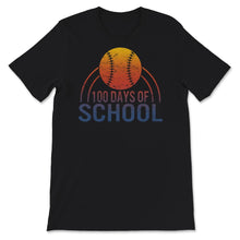 Load image into Gallery viewer, 100 Days Of School, Funny 100 Days Tennis Ball Tee, Teacher And