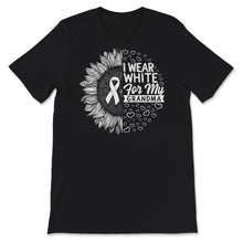 Load image into Gallery viewer, Lung Cancer Awareness Shirt, I Wear White For My Grandma, Lung Cancer