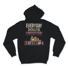 Load image into Gallery viewer, Everyday Should Be Library Day Cute Cat Kitten Reading Books Book