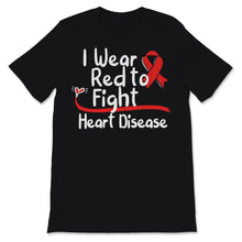 Load image into Gallery viewer, I Wear Red-To Fight Heart Disease Awareness Ribbon CHD Mom National