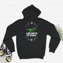 Load image into Gallery viewer, 100 Days Of School Shirt, 100 Days Of School Dinosaur T-Rex Tee,