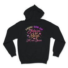 Load image into Gallery viewer, Mom of Boys Shirt From Son Up Till Son Down Mothers Day Gift For