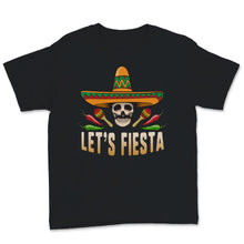 Load image into Gallery viewer, Let's Fiesta Mexican Sugar Skull Cinco De Mayo Party Fiesta Mexico