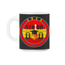 Load image into Gallery viewer, 2023 Senior Volleyball Player Dad Graduation Grad Gift T Shirt - 11oz Mug - Black on White