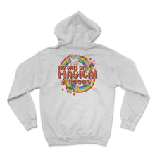 Load image into Gallery viewer, 100 Days Of Magical Learning, Funny 100 Days Unicorn Tee, teacher And
