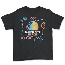 Load image into Gallery viewer, Garden City Beach Florida Vacation Family - Youth Tee - Black