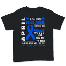 Load image into Gallery viewer, April is National Child Abuse Prevention Month Awareness Blue Ribbon