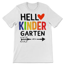 Load image into Gallery viewer, Hello Kindergarten Student Teacher Colorful Back To School Gift For