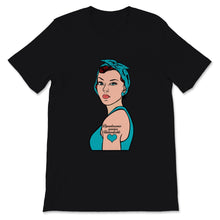 Load image into Gallery viewer, Dysautonomia Awareness Month Warrior Unbreakable Turquoise Ribbon