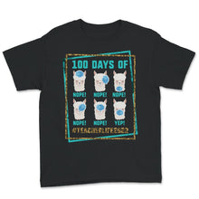 Load image into Gallery viewer, 100 Days Of School, Funny 100 Days Wearing Mask Wrong Tee, Teacher