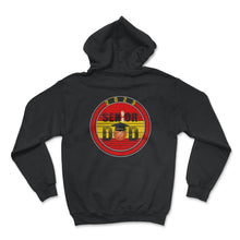 Load image into Gallery viewer, 2023 Senior Basketball Dad Graduation Grad Gift T Shirt - Hoodie - Black