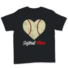 Load image into Gallery viewer, Softball Mom Sport Son Player Heart Lover Retro Mother's Day Gift for