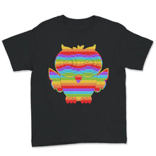 Load image into Gallery viewer, Owl Lover Shirt, Kids Pop It Fidget Lover, ADHD Awareness Gift,