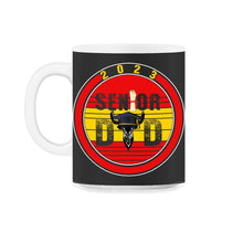Load image into Gallery viewer, 2023 Senior Deer Hunting Dad Graduation Grad Gift T Shirt - 11oz Mug - Black on White