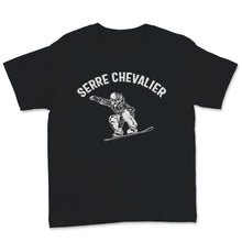 Load image into Gallery viewer, Serre Chevalier Snowboarding France Ski Winter Snowboard Men Gift