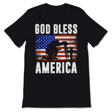 Load image into Gallery viewer, God Bless America USA American Flag 4th of July Patriotic Veteran