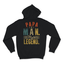 Load image into Gallery viewer, Vintage Papa Man Myth Legend Father's Day Dad Daddy Grandpa Love