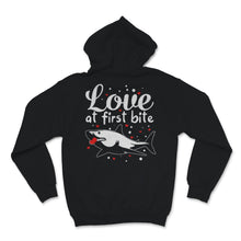 Load image into Gallery viewer, Love At First Bite Shark Valentines Day Heart Crusher Love Great