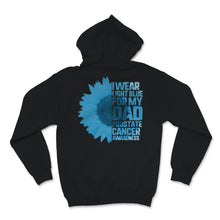 Load image into Gallery viewer, Prostate Cancer Awareness I Wear Light Blue For My Dad Sunflower