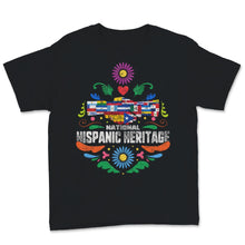 Load image into Gallery viewer, National Hispanic Heritage Month Vintage Hands Hispanic Countries