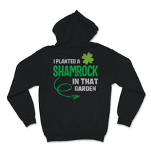 Load image into Gallery viewer, St Patrick's Day Shirt Pregnancy Announcement I Planted A Shamrock In