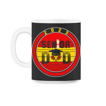 Load image into Gallery viewer, 2023 Lacrosse Dad Graduation Grad Gift T Shirt - 11oz Mug - Black on White