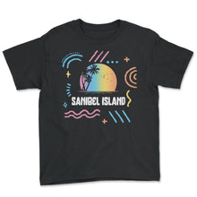 Load image into Gallery viewer, Sanibel island Florida Vacation Family - Youth Tee - Black